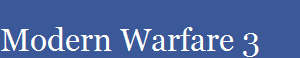 Modern Warfare 3